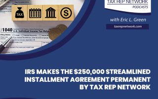 Tax Rep Network - Eric Green | IRS