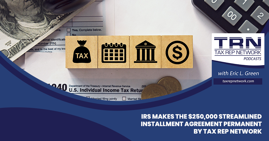Tax Rep Network - Eric Green | IRS