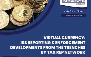Tax Rep Network - Eric Green | Virtual Currency