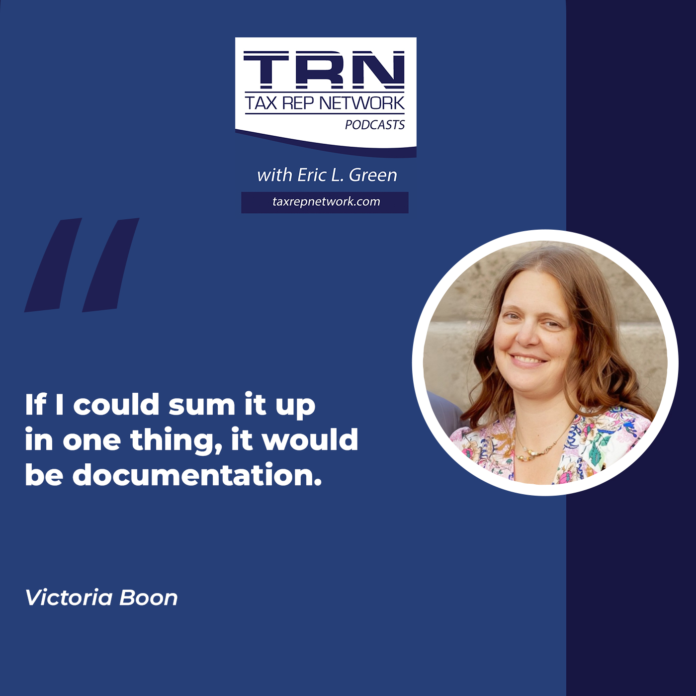 Tax Rep Network - Eric Green | Victoria Boon | § 280F