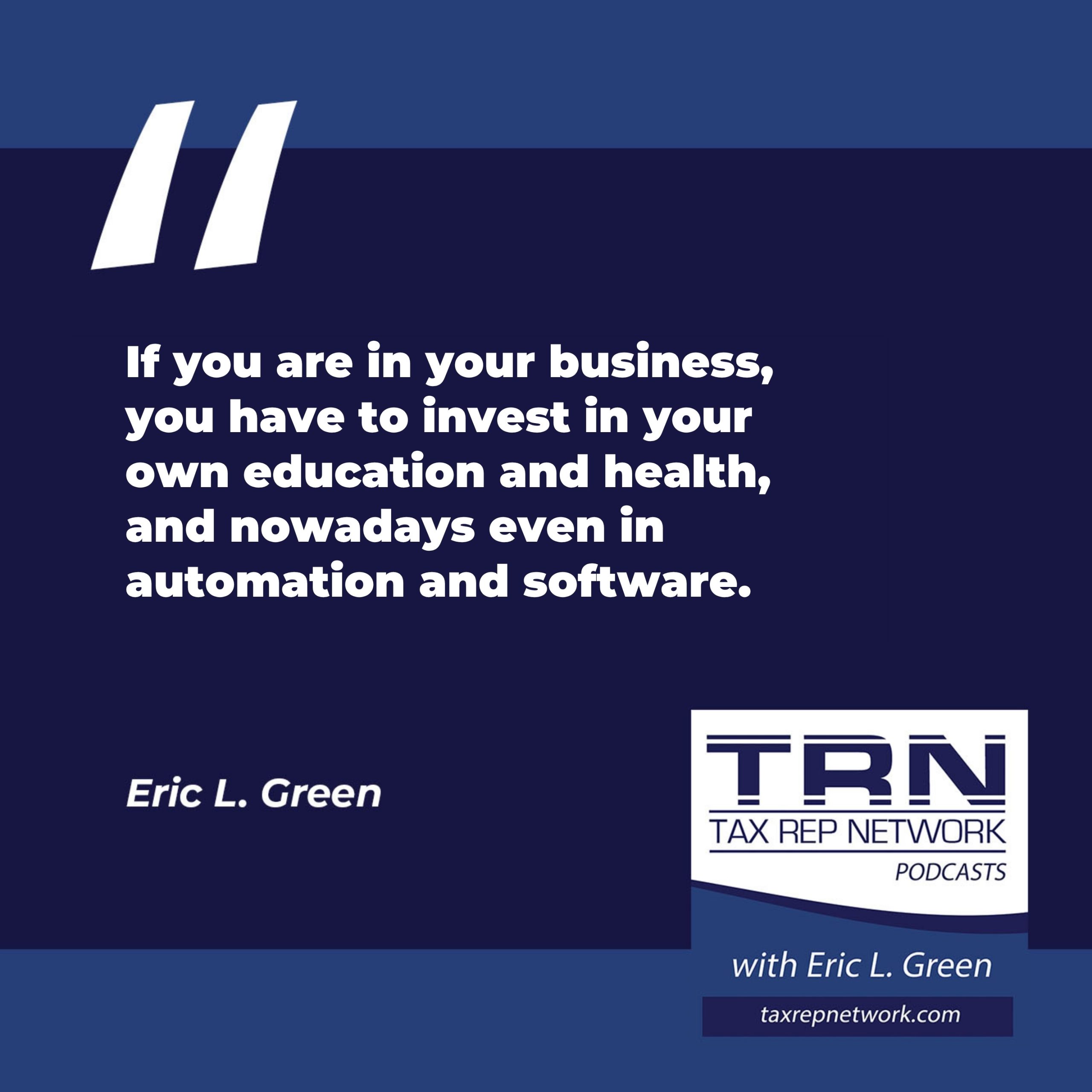 Tax Rep Network - Eric Green | Timalyn Bowens | $100K Mark