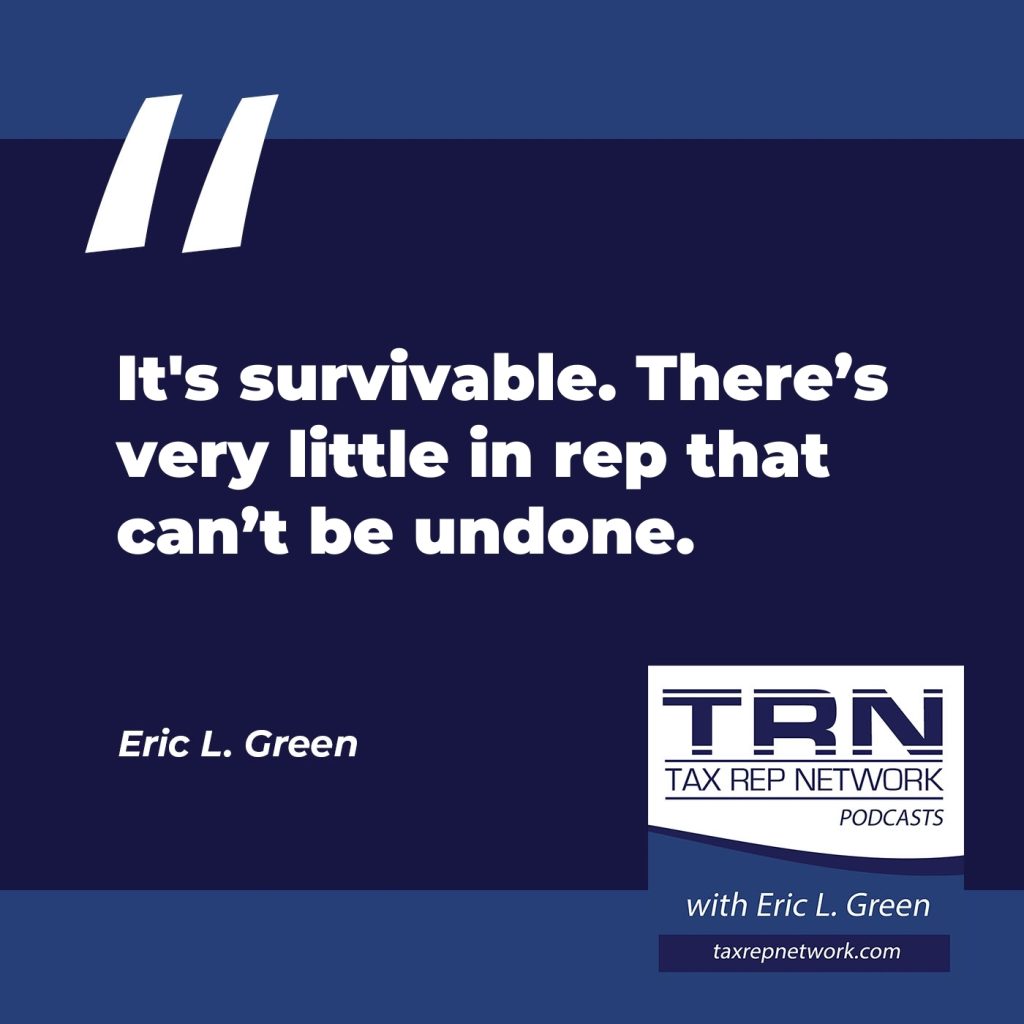Tax Rep Network - Eric Green | Tax Representation